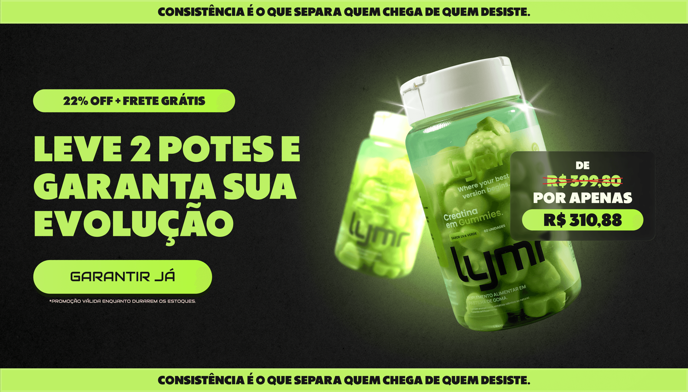 LYMR - Combos com desconto