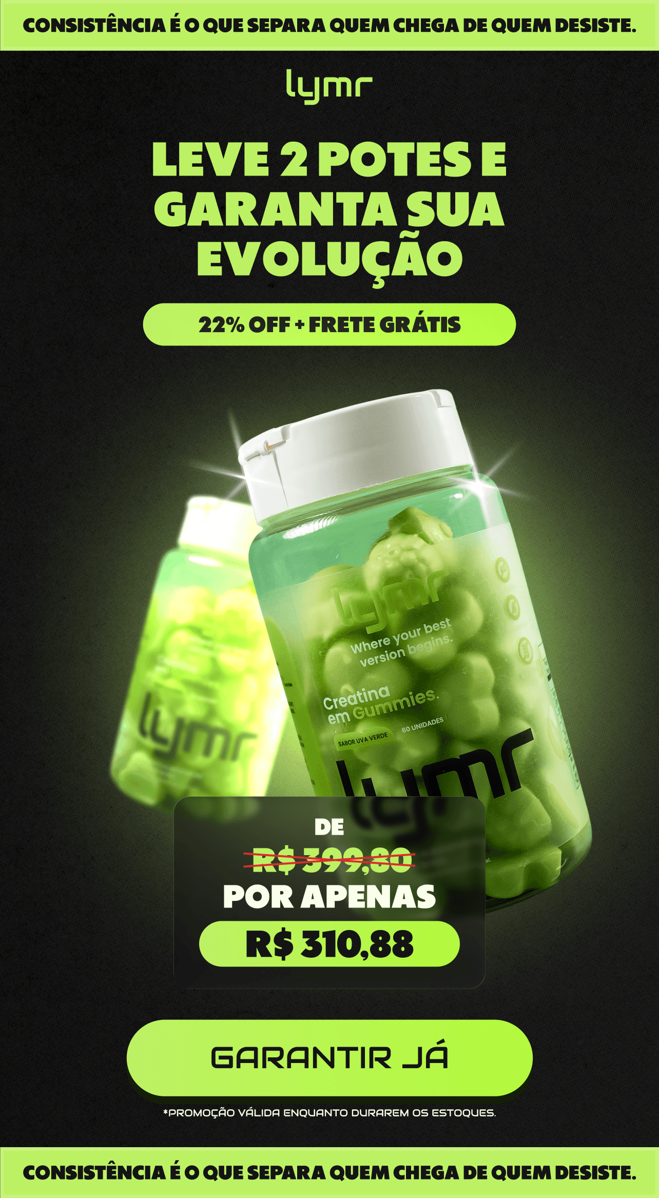 LYMR - Combos com desconto