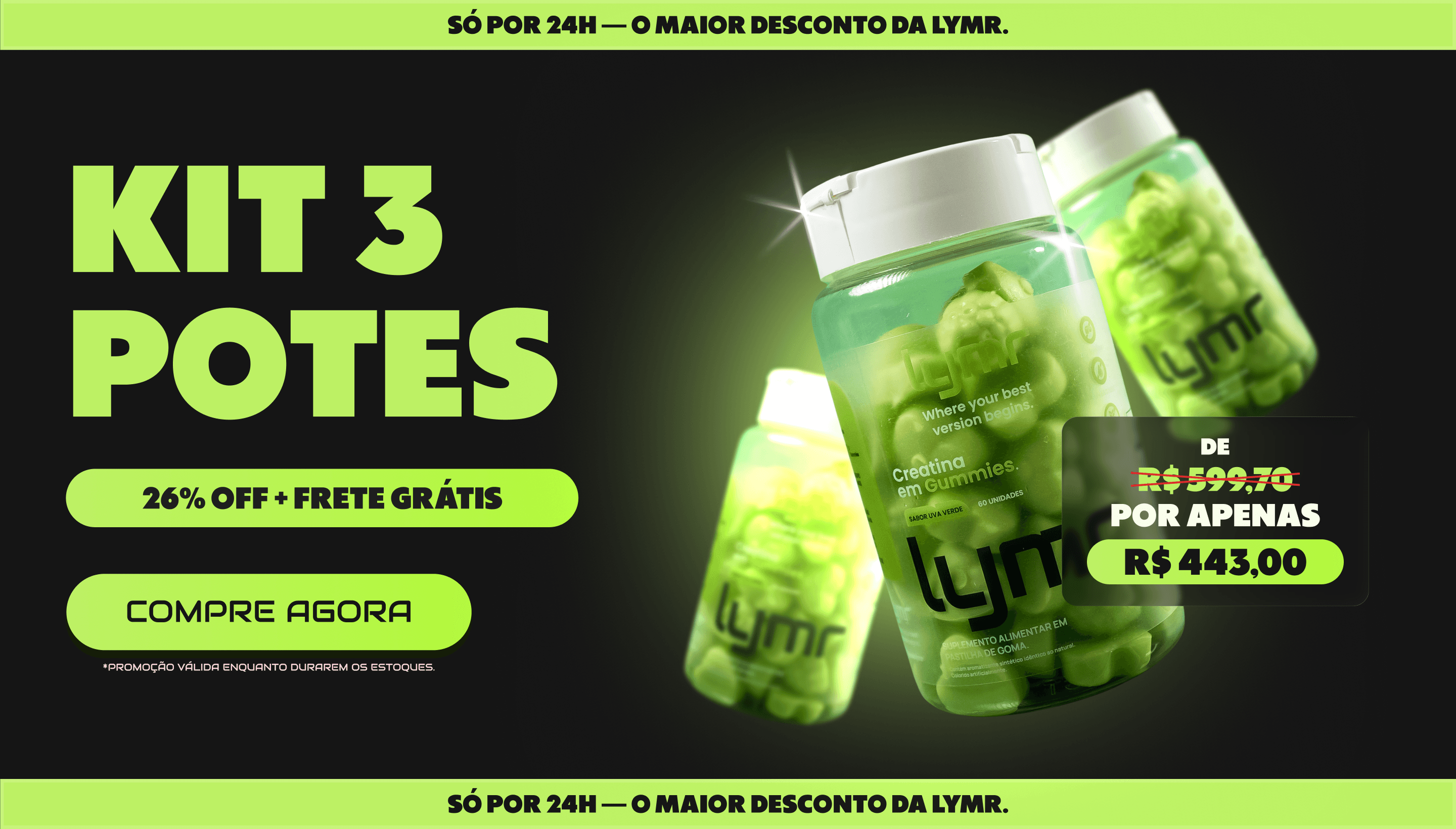 LYMR - Frete Gratis