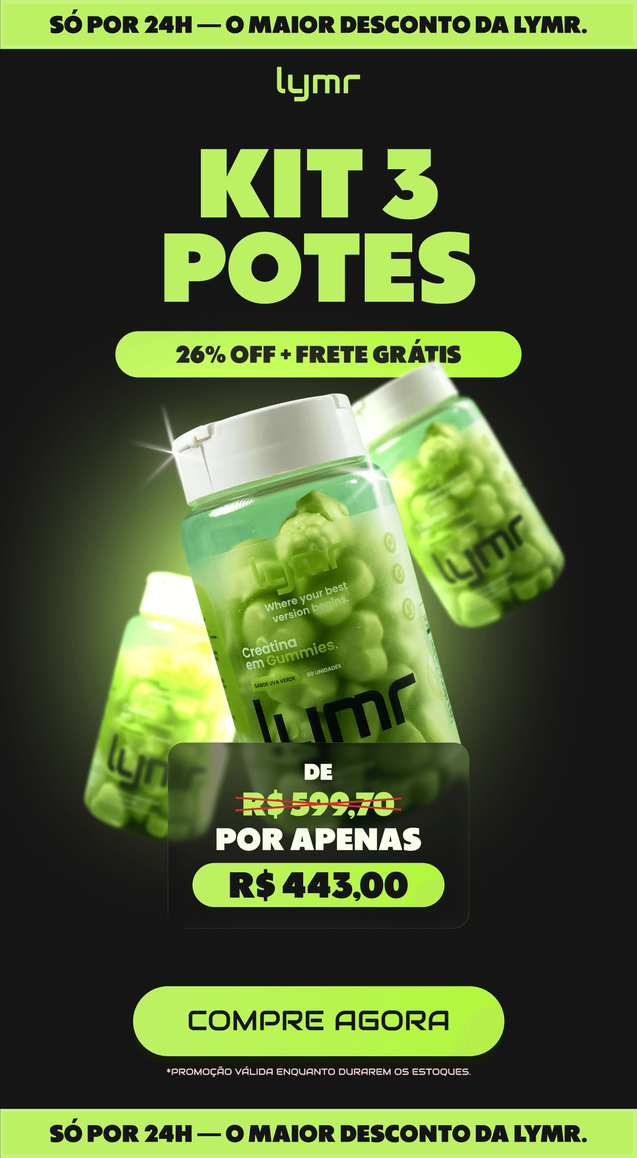 LYMR - Frete Gratis