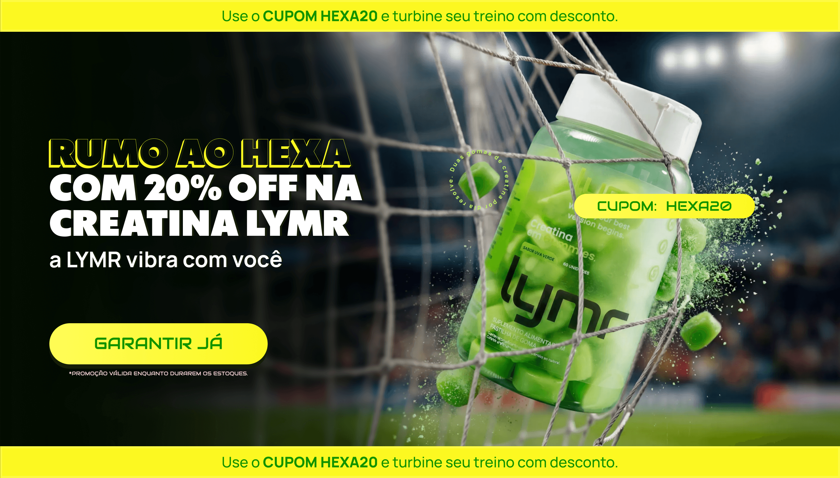 LYMR - Creatina em Goma